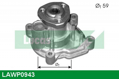 LUCAS ENGINE DRIVE lawp0943 -  Водяной насос